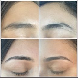 Before & after . I feel like they are too thin