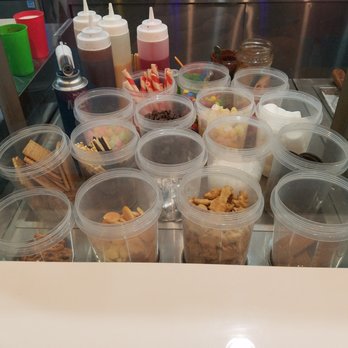 Miss Sugar Dessert - toppings and sauces - Custom Cakes Near Me - West Lafayette, Indiana