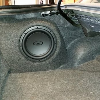 Lombards Stereo - Custom fiber-glassed enclosure for 10" AudioMobile - Car Stereo Installation Near Me - Santa Maria, California Lombards Stereo - Custom fiber-glassed enclosure for 10" AudioMobile - Car Stereo Installation Near Me - Santa Maria, California