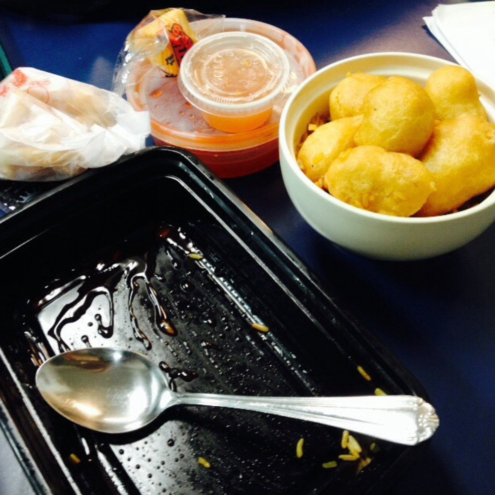 So much food that I saved half for the next day. Always a delight!