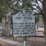 Photo of Fort Totten Historical Marker