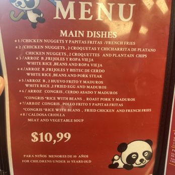 Marys Bakery - Kids menu - Cuban Near Me - Odessa, Texas