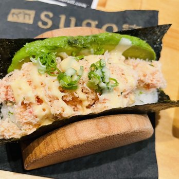 Sugo Hand Roll Bar - Snow crab - Sushi Bars Near Me - Seattle, Washington Sugo Hand Roll Bar - Snow crab - Sushi Bars Near Me - Seattle, Washington