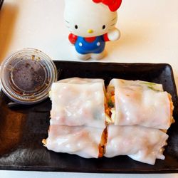 Lunasia Dim Sum House - Rice Noodle Roll with Bbq Pork