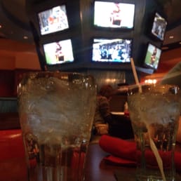 Every seat in the house has a screen. Every seat in the house has a screen.