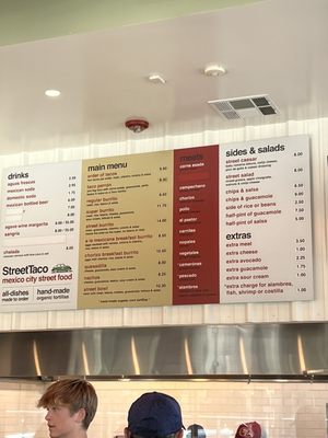 Menu photo 2 Street Taco San Francisco, CA Menu photo 2 Street Taco San Francisco, CA