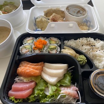 Aira Sushi - Sashimi bento meal - Japanese Near Me - Richmond Hill, Ontario