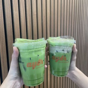 Ayer Coffee - Matcha Two, Banana Matcha - Coffee & Tea Near Me - Tustin, California