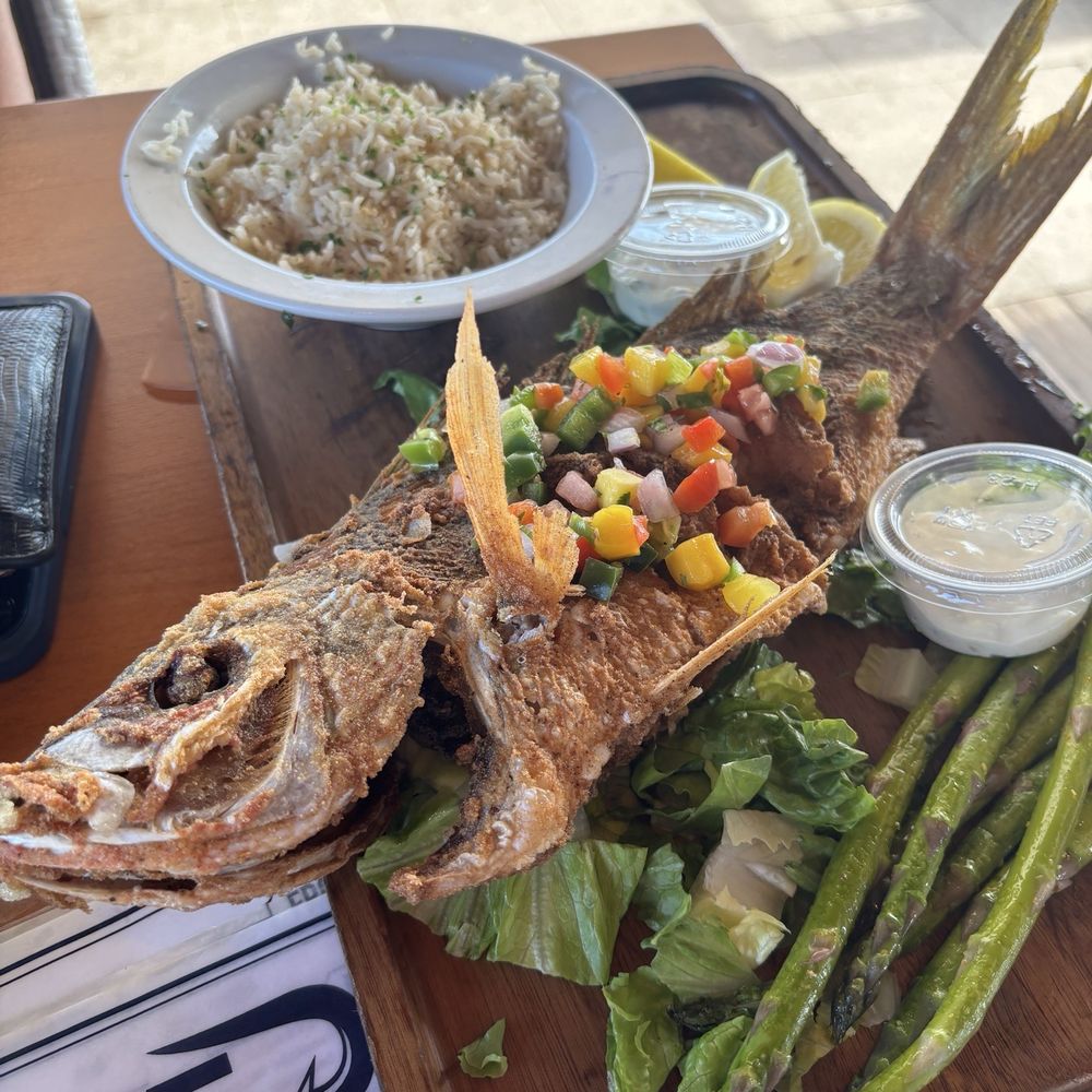 While fish