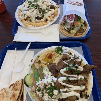 Snack Gyro - Fries, #23 , lamb gyro all amazing - Moroccan Near Me - Burien, Washington