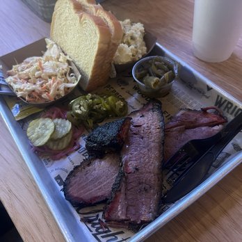 Wright's Barbecue - Brisket Plate - Barbeque Near Me - Little Rock, Arkansas Wright's Barbecue - Brisket Plate - Barbeque Near Me - Little Rock, Arkansas