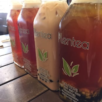 Plentea - Two strawberry black teas, original black milk tea, and mango black tea - Tea Rooms Near Me - San Francisco, California Plentea - Two strawberry black teas, original black milk tea, and mango black tea - Tea Rooms Near Me - San Francisco, California