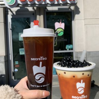 SecreTea - White Peach tea with bubble - Bubble Tea Near Me - Washington, DC, District of Columbia SecreTea - White Peach tea with bubble - Bubble Tea Near Me - Washington, DC, District of Columbia