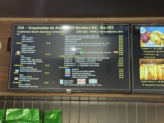 Menu photo 3 EDA - Empanadas De Acá San Antonio, TX Menu photo 3 EDA - Empanadas De Acá San Antonio, TX