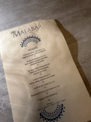 Menu photo 3 Malabar Washington, DC, DC
