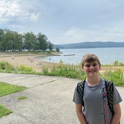 Paynetown State Recreation Area - Excited to go to the beach!!