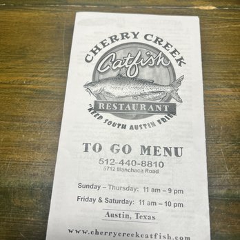 Cherry Creek Catfish - Seafood Near Me - Austin, Texas
