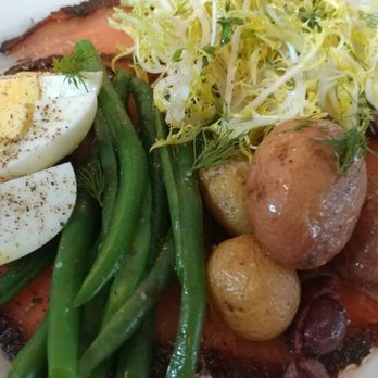June's - Smoked Salmon Nicoise Salad - Breakfast & Brunch Near Me - Austin, Texas June's - Smoked Salmon Nicoise Salad - Breakfast & Brunch Near Me - Austin, Texas