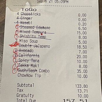 Amakara - $157 takeout ... missing soup!!!! - Sushi Bars Near Me - Dublin, California Amakara - $157 takeout ... missing soup!!!! - Sushi Bars Near Me - Dublin, California