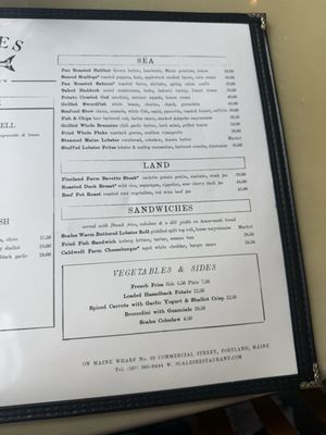Menu photo 2 Scales Portland, ME Menu photo 2 Scales Portland, ME