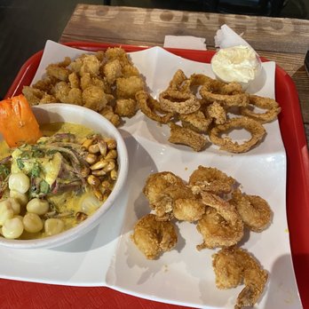 La Granja - Seafood Sampler - Peruvian Near Me - Miami, Florida