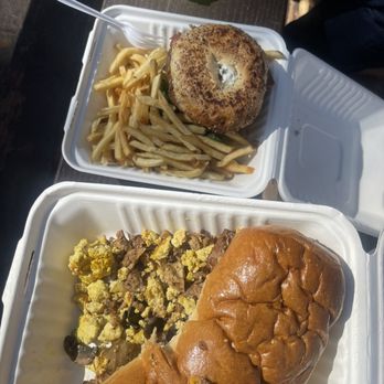 The Butchers Son - So good!! Steak and Egg Hoagie Chicken Parm Sandwich - Salad Near Me - Berkeley, California The Butchers Son - So good!! Steak and Egg Hoagie Chicken Parm Sandwich - Salad Near Me - Berkeley, California