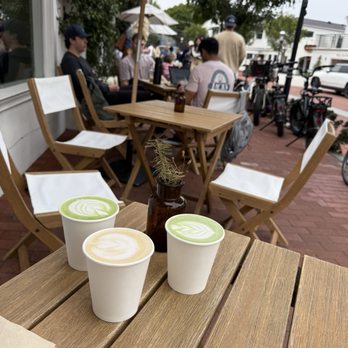 Herst Coffee Roasters - Smoked Rosemary Latte and Matchas - Coffee Roasteries Near Me - Newport Beach, California