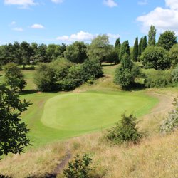 Burslem Golf Club - View of eighth green