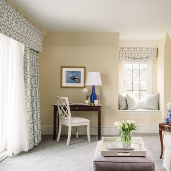 Bountiful Home - Custom window treatment from Jamie Merida Interiors, Bountiful Home - Interior Design Near Me - Easton, Maryland