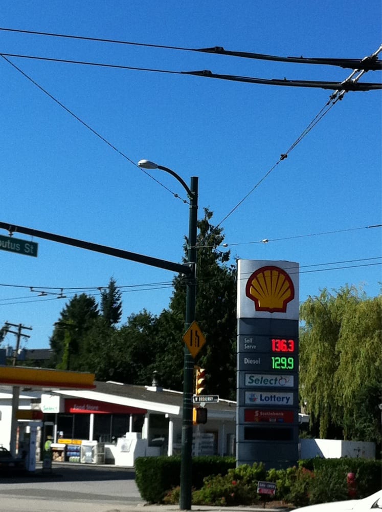 SHELL Updated September 2024 2103 Broadway W, Vancouver, British