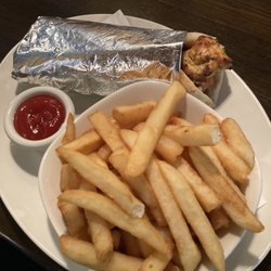 Astoria Shish Kebob House - Chicken Souvlaki with fries