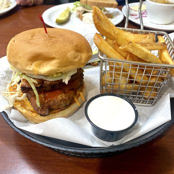 Corky's Kitchen & Bakery - Corky's Clucker and fries is good but not crispy like I expected. - Bakeries Near Me - Eastvale, California Corky's Kitchen & Bakery - Corky's Clucker and fries is good but not crispy like I expected. - Bakeries Near Me - Eastvale, California