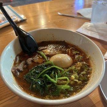 Mecha Noodle Bar - This was the spicy beef ramen very good recommended - Ramen Near Me - Washington, DC, District of Columbia Mecha Noodle Bar - This was the spicy beef ramen very good recommended - Ramen Near Me - Washington, DC, District of Columbia