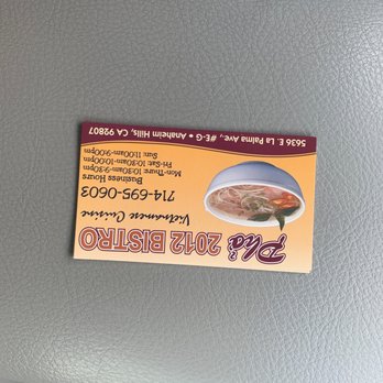 Pho 2012 Bistro - Vietnamese Near Me - Anaheim, California Pho 2012 Bistro - Vietnamese Near Me - Anaheim, California