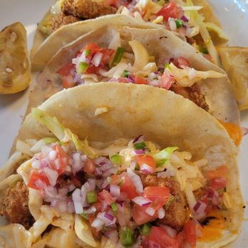 Oakview Public House - Fried shrimp tacos - American Near Me - Holly Springs, North Carolina Oakview Public House - Fried shrimp tacos - American Near Me - Holly Springs, North Carolina
