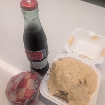 7th Street Burger Fishtown - Cheeseburger Loaded fries Coke - Burgers Near Me - Philadelphia, Pennsylvania