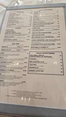 Menu photo 3 Sea Grill Coral Gables, FL Menu photo 3 Sea Grill Coral Gables, FL