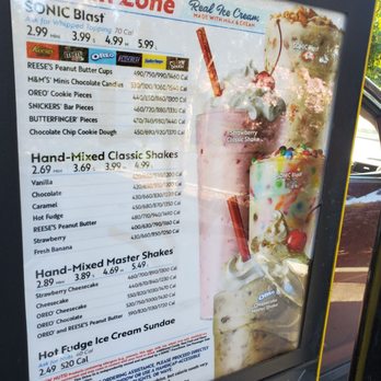 Sonic Drive-In - Menu - Fast Food Near Me - Hayward, California