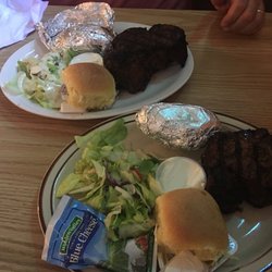 Big Ed's - Place was super busy and they were down a waitress. I haven't eaten this much beef in ages.