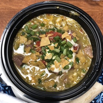 Bumble Bee's Baja Grill - Green chile stew with lamb - Mexican Near Me - Santa Fe, New Mexico