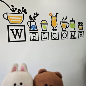 Boba House - Cute wall decoration - Bubble Tea Near Me - Honolulu, Hawaii
