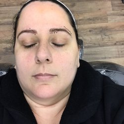 Mirror Mirror Makeup - During the first session.