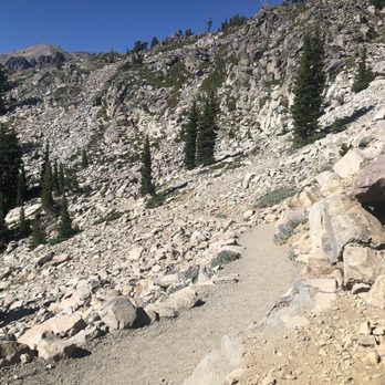 Lassen Volcanic National Park - Trail back up from bumpass hell - Parks Near Me - Mineral, California