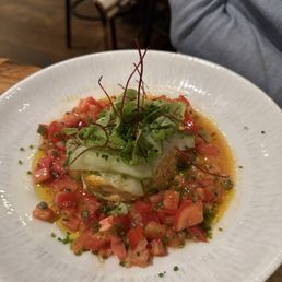 Salmon dinner