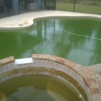 Churchills Pools - Before . . . - Pool Cleaners Near Me - Kissimmee, Florida