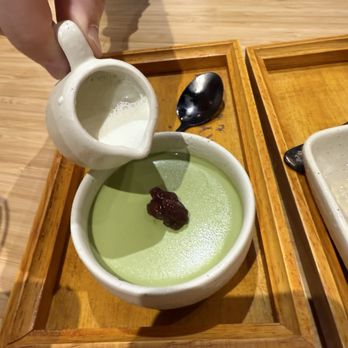 Kyuramen x TBaar - Matcha pudding - Ramen Near Me - Vernon Hills, Illinois Kyuramen x TBaar - Matcha pudding - Ramen Near Me - Vernon Hills, Illinois