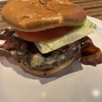 Bobby's Burger Palace - Blue cheese and bacon burger. - American Near Me - Atlanta, Georgia Bobby's Burger Palace - Blue cheese and bacon burger. - American Near Me - Atlanta, Georgia