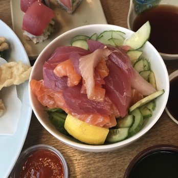 Taiko - Seafood salad. Served with a refreshing ponzu sauce. - Japanese Near Me - Irvine, California Taiko - Seafood salad. Served with a refreshing ponzu sauce. - Japanese Near Me - Irvine, California