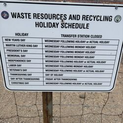 Maricopa County Environmental Services - Schedule