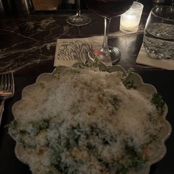 Don Angie - Chrysanthemum Salad - their spin on a Caesar salad, super, super good!!! - Italian Near Me - New York, New York